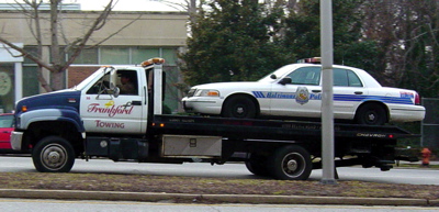 park on vehicle