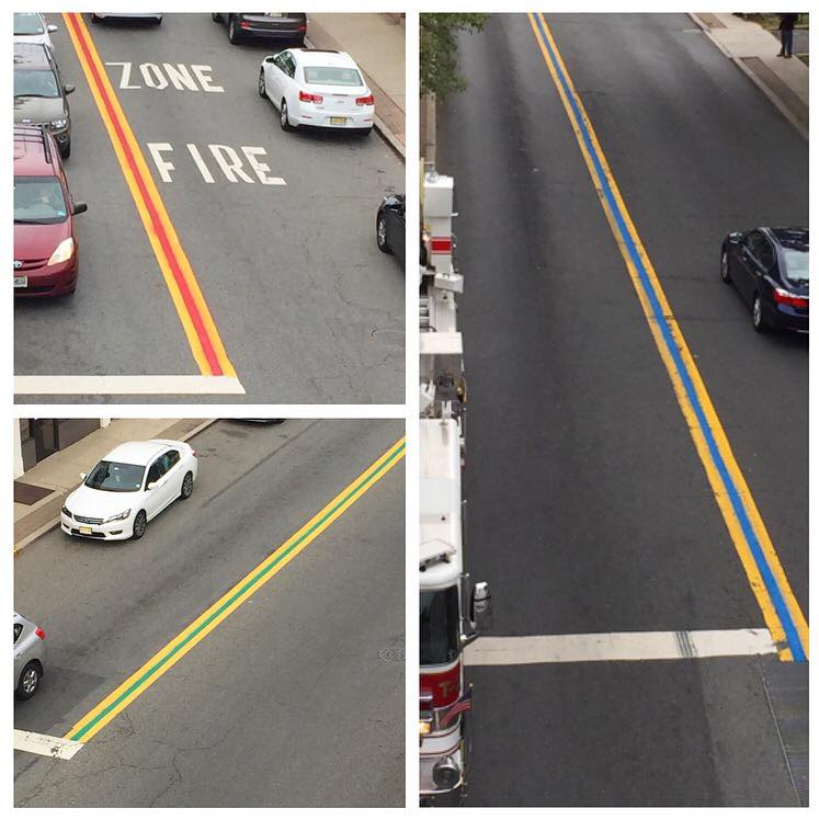 Dumont road lines