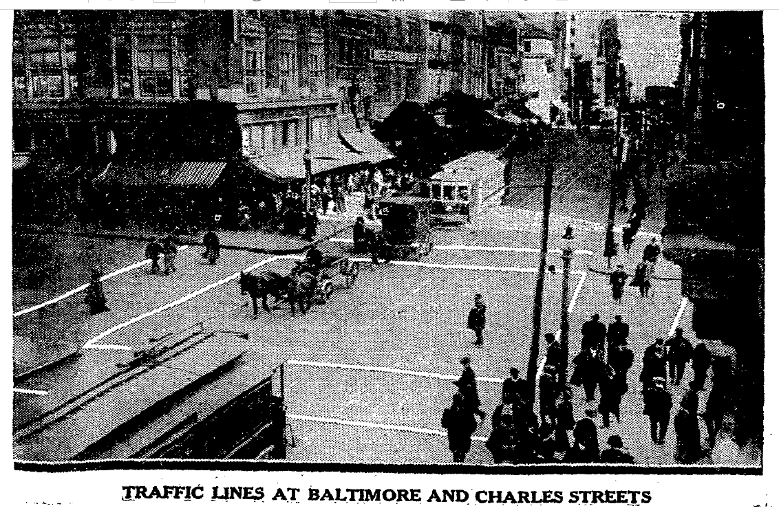 First Traffic Lines